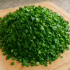 سبزی آش خرد شده